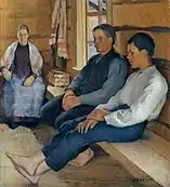 Sunday in a Settler Cottage, 1894