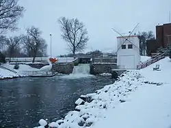 Pelican Pete, world's largest pelican, is located downtown Pelican Rapids