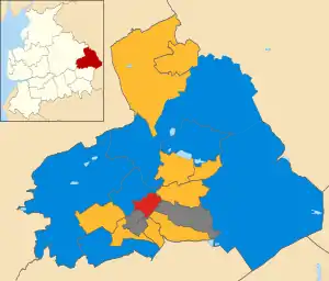 2007 results map