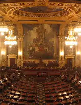 Apotheosis of Pennsylvania (1908–11), House Chamber, Pennsylvania State Capitol.