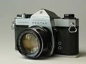 Spotmatic side view