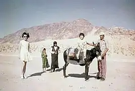 People at Wadi Arabah