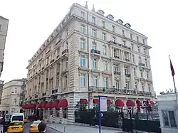 Pera Palace Hotel in Istanbul (1895)