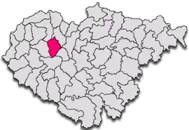 Location in Sălaj County