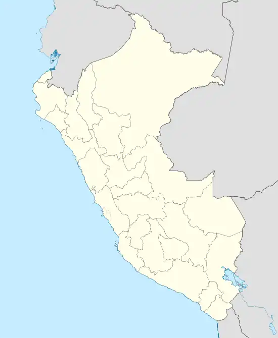 Moho is located in Peru