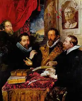 Peter Paul RubensThe Four Philosophers. 167 × 143 cm.