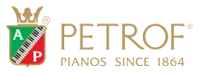 Logo of Petrof