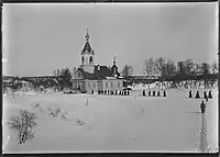 The monastery church c. 1911(photo by Ellisif Wessel)