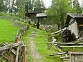 The water mills in the Open Air Museum