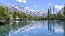 Phander Lake in the winter