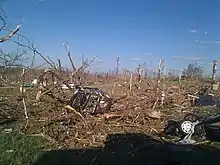 Image 5Tornado damage in Phil Campbell following the statewide April 27, 2011, tornado outbreak (from Alabama)