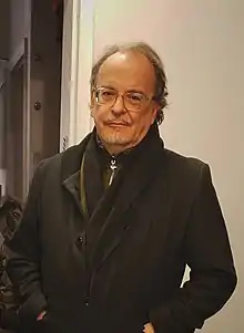 Kline after a performance of his Unsilent Night in New York City, December 2018.