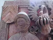 Philip I (the Elder), progenitor of the line of Hanau-Lichtenberg on his epitaph in the municipal church of St. Nicholas in Babenhausen