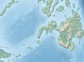 1879 Surigao earthquake is located in Mindanao