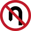 No U-turn