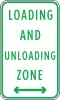 Loading and unloading zone