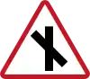 Skewed intersection (right)