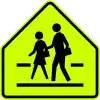 Children crossing ahead