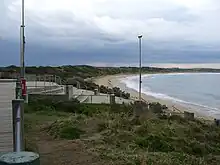 The location of the penguin parade, Summerland Peninsula, Victoria