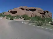 The Hole-in-the-Rock is one Phoenix's many landmarks