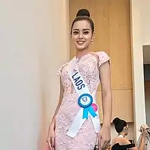 1st runner-up Miss Grand Laos 2017Phounsup Phonnyotha [lo]