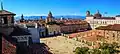 The northern corner, with the church of San Lorenzo, Palazzo Chiablese, the Royal Palace, and in the background the Duomo