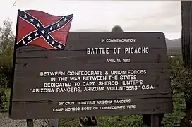 Battle of Picacho Marker.