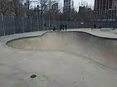 Pier 62 Skatepark Pool Looking East