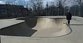 Pier 62 Skatepark Pool Looking West