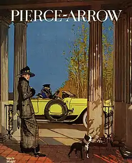 Pierce-Arrow auto ad, from advertisement in Life magazine, 1919