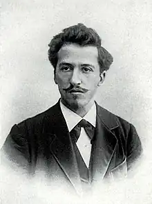 Painter Piet Mondrian in 1899