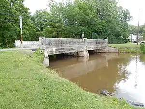 Pine Creek Bridge.