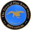 Official seal of Pine Knoll Shores, North Carolina