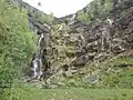 Pingot Quarry waterfall, 2009