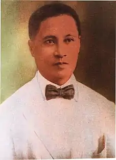 Portrait of Filipino physician and revolutionary Pío Valenzuela: the city was named after him.