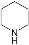 Structure of piperidine