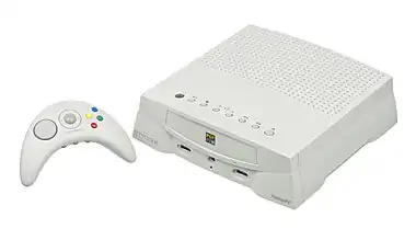 Apple Bandai Pippin, created by Apple and Bandai. Released in 1996.