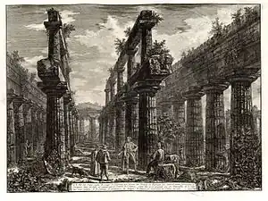 Etching by Giovanni Battista Piranesi, 1778