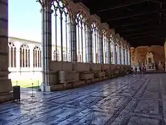 Hallway in Camposanto Monumentale