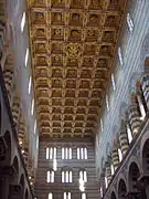 Coffered ceiling