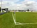 View of pitch from Welfare Road end towards Princess Street Stand.