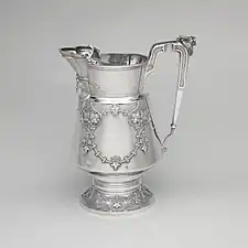 Pitcher, c.1872, silver, Metropolitan Museum of Art