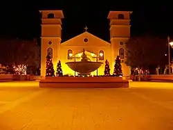 Plaza in Lajas barrio-pueblo in 2009