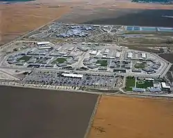 Pleasant Valley State Prison aerial view