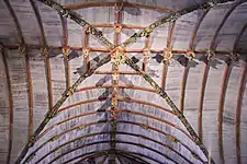 The decorated cross rafters