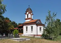 Orthodox monastery Vasilije Ostroški with cemetery