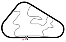 Pocono Raceway, where the race was held.