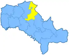 Location in the Podolia Governorate