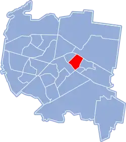 Location of Osiedle Bojary within Białystok