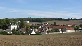 A general view of Poigny